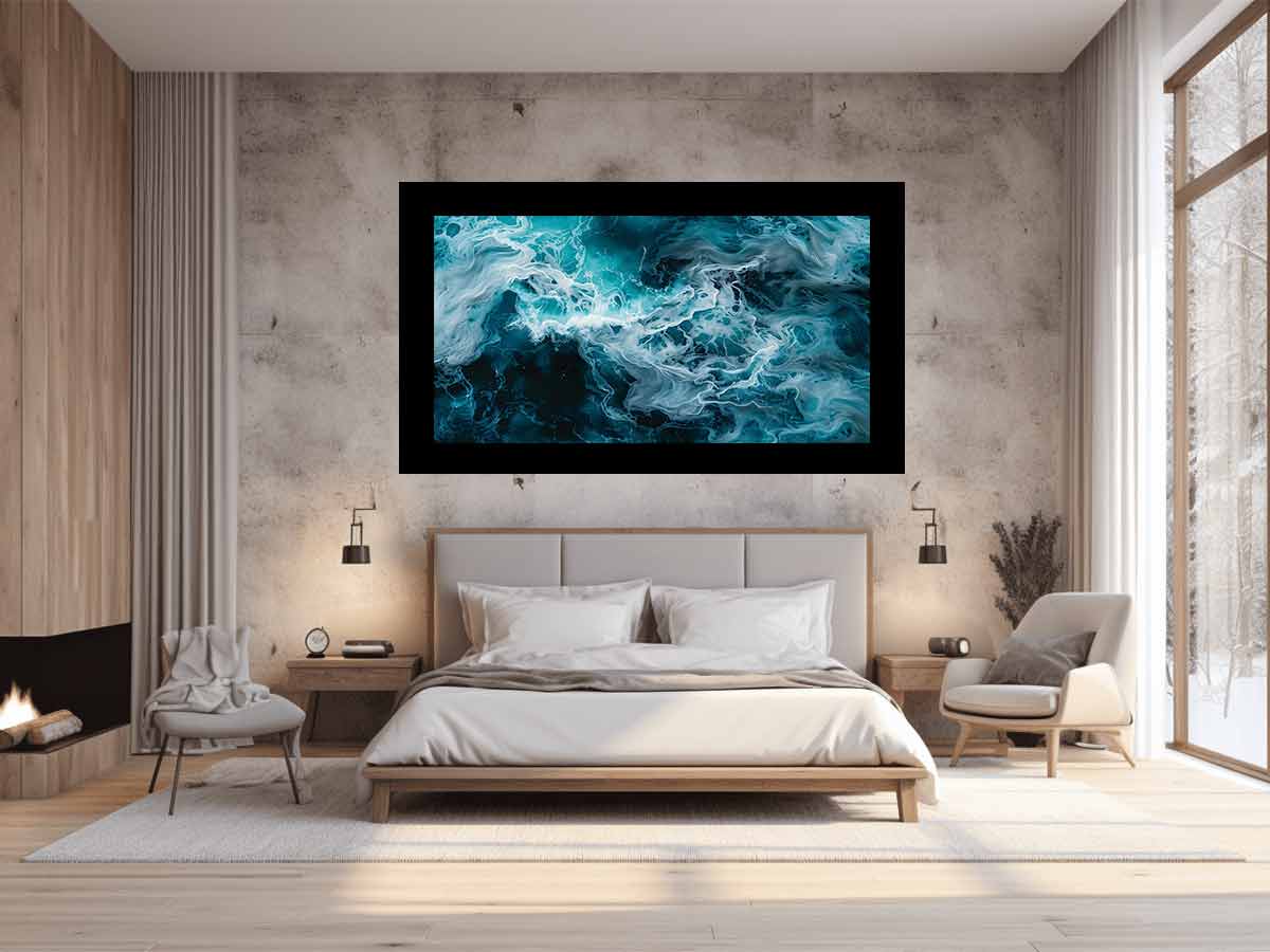 Teal Waves