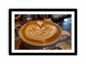 Cafe Latte Art Print