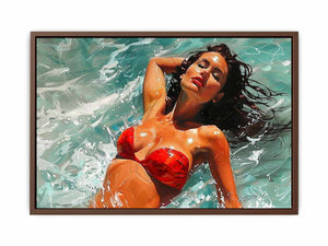 Red Bikini Poster