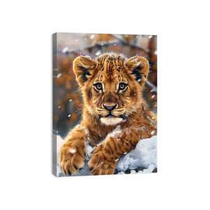 Cute Cub Canvas Print