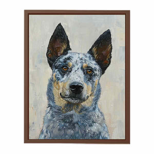 Blue Heeler Poster