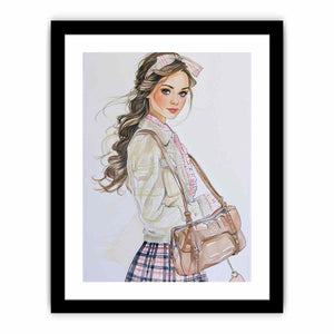 Preppy Art Print