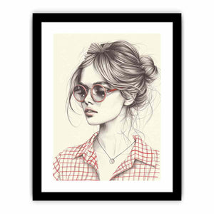 Preppy Art Print