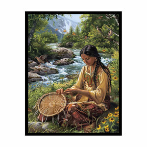 Native Serene Scene Painting