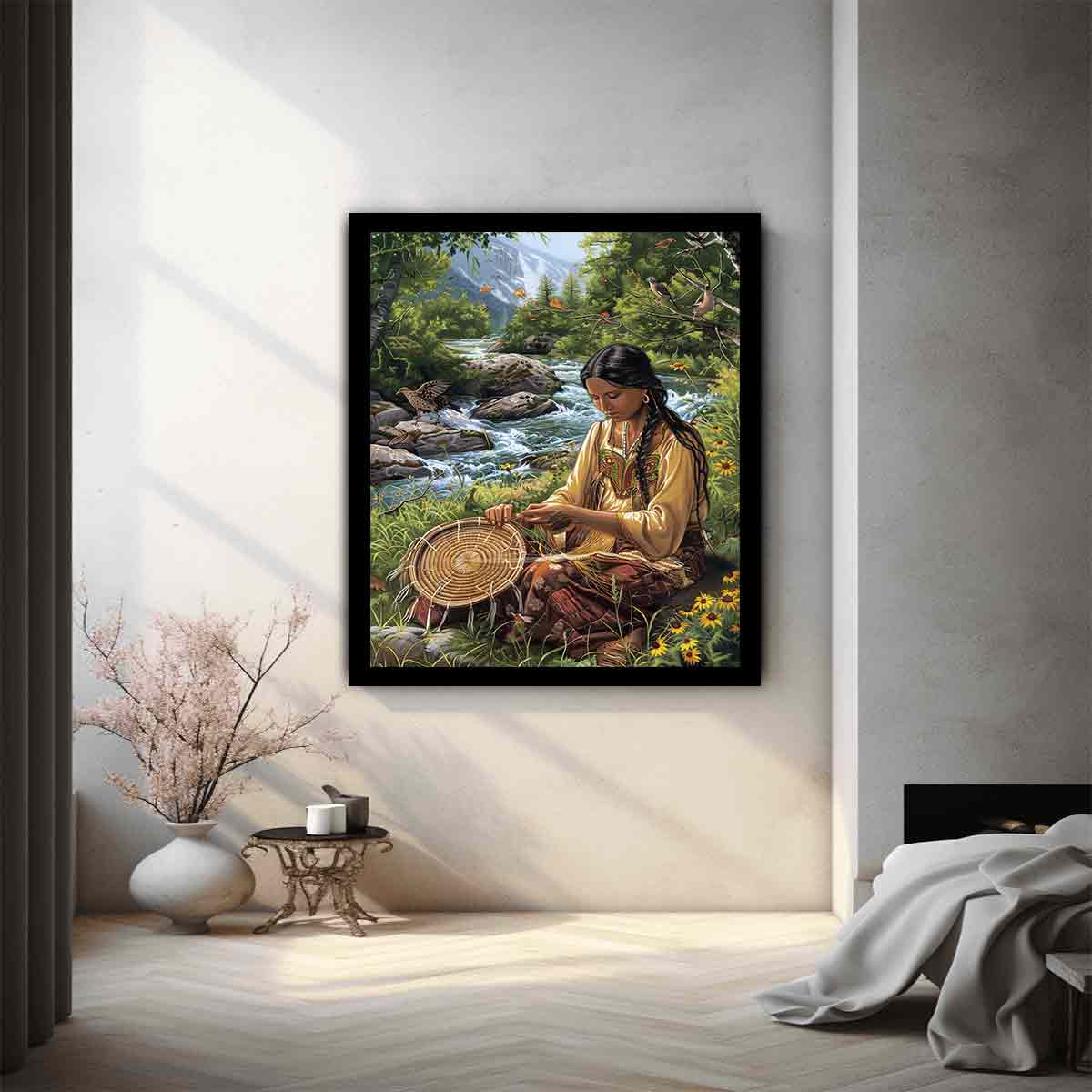 Native Serene Scene