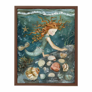 Collecting Shells Poster