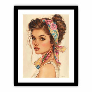 Preppy Art Print