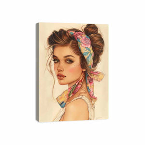Preppy Canvas Print