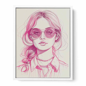 Preppy Framed Print