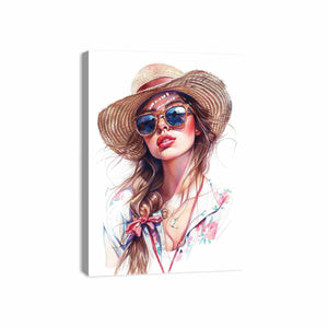 Preppy Canvas Print