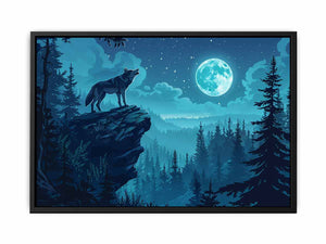 Wolf Painting