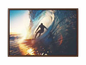 Rainbow Surf Poster