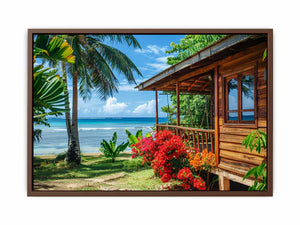 Beach Front Living Poster