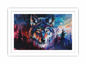 Wolf Streched canvas