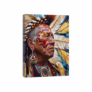 Native Canvas Print