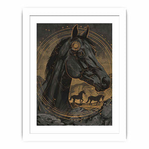 Horse Streched canvas