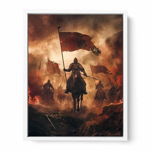 Historical Epic Framed Print