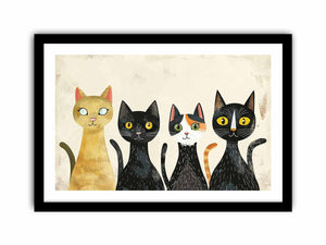 Cats Art Print
