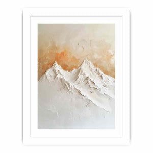 3D Mountian Streched canvas