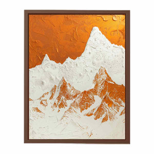 3D Mountian Poster