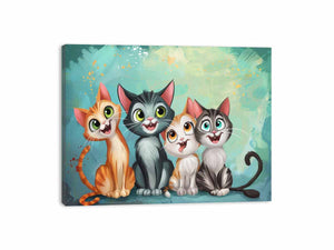 Cats Canvas Print