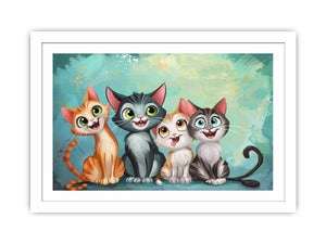Cats Streched canvas