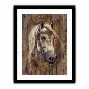 Arabin Horse Art Print