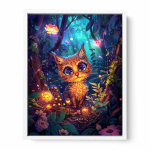 Mystical Cat Framed Print