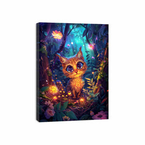 Mystical Cat Canvas Print