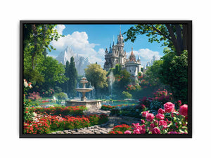 Fairytale Castle Painting