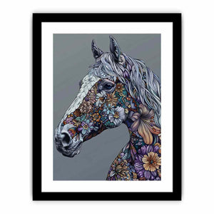 Colorfull Horse Art Print