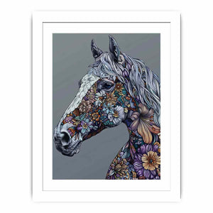 Colorfull Horse Streched canvas