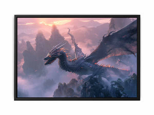 Dragon Flying Painting
