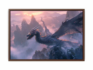 Dragon Flying Poster