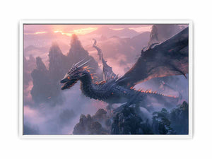 Dragon Flying Framed Print