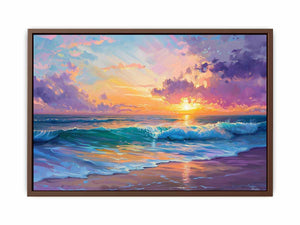 Beach Scene Poster