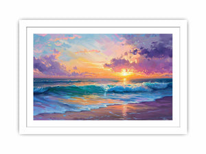 Beach Scene Streched canvas