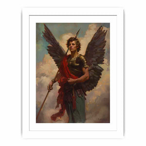 Saint Michael Streched canvas