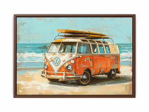 Vw Beach Side Poster