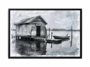 Fishing Shack Painting