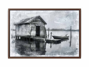 Fishing Shack Poster