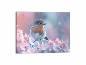 Little Robin Canvas Print