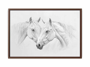 Two Horses Poster