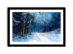 Winter Art Print
