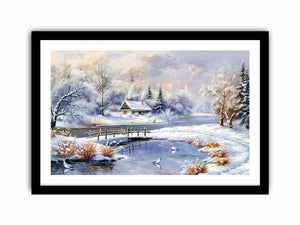 Winter Landscape Art Print