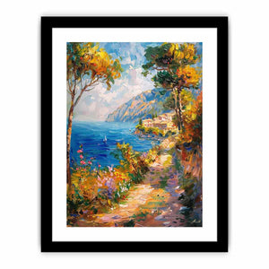Impressionist Beach Art Print