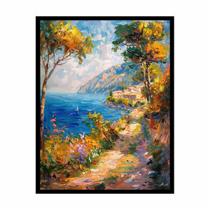 Impressionist Beach Painting