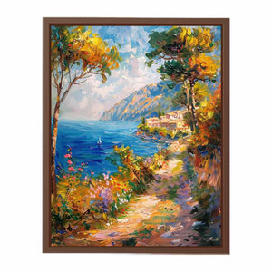 Impressionist Beach Poster