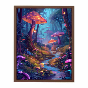 Cartoon Forest Poster