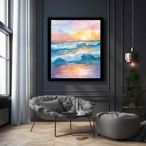 Watercolor Beach
